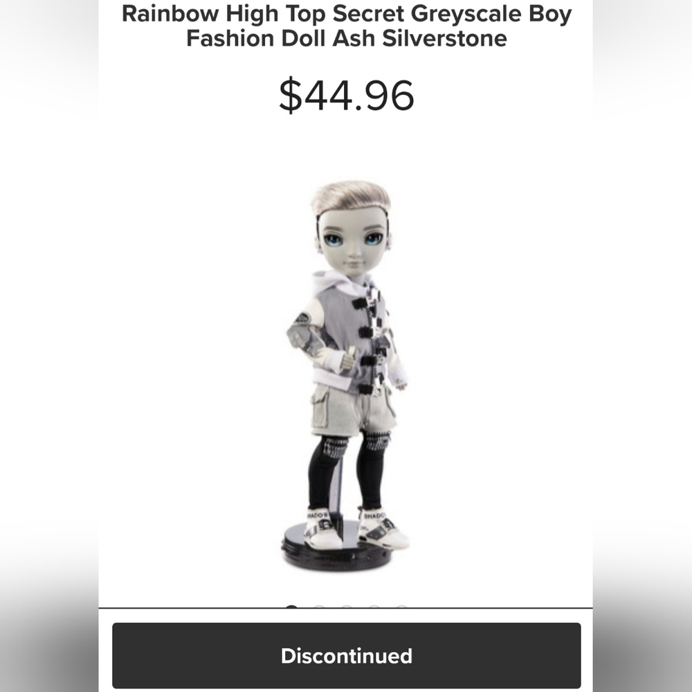 Shadow High Doll (Rainbow High) - Picture 6 of 6